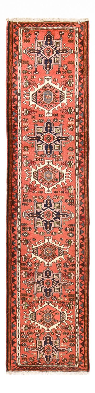 Qaraja Teppich 72x296cm - Perserteppich - hellrot