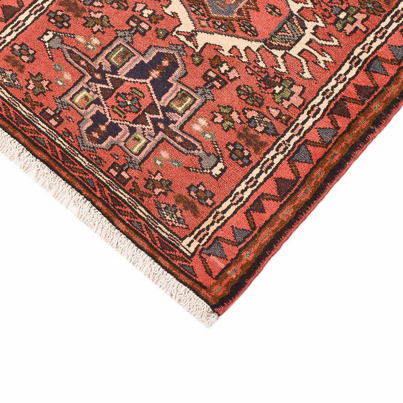 Qaraja Teppich 72x296cm - Perserteppich - hellrot