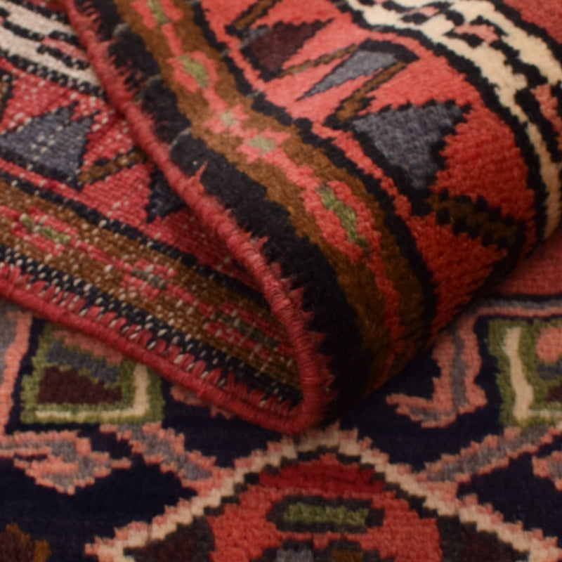 Qaraja Teppich 72x296cm - Perserteppich - hellrot