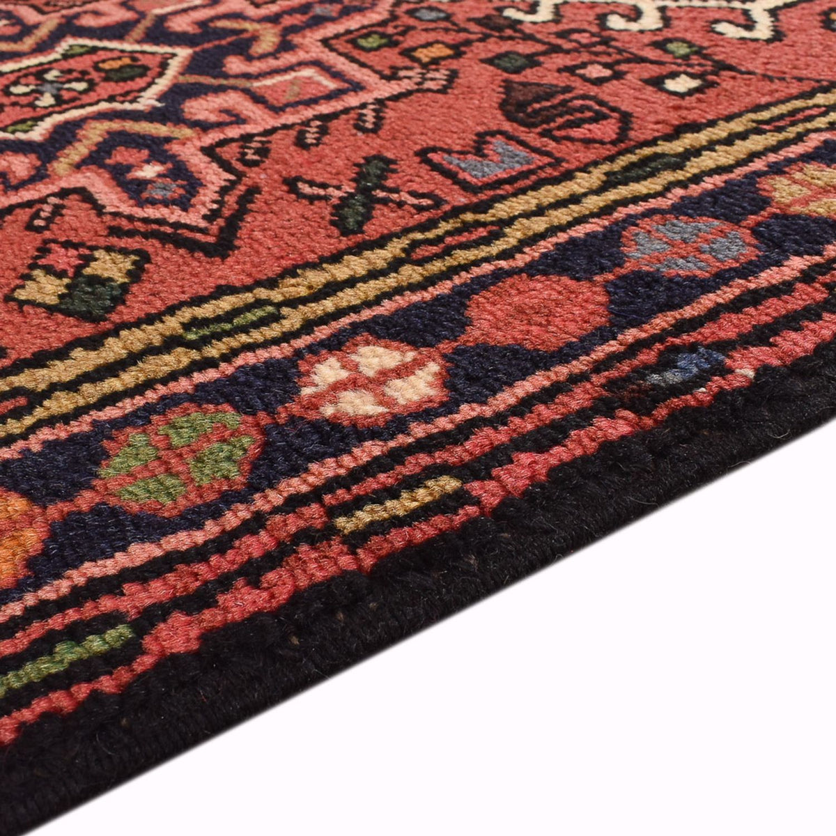 Qaraja Teppich 68x281cm - Perserteppich - hellrot