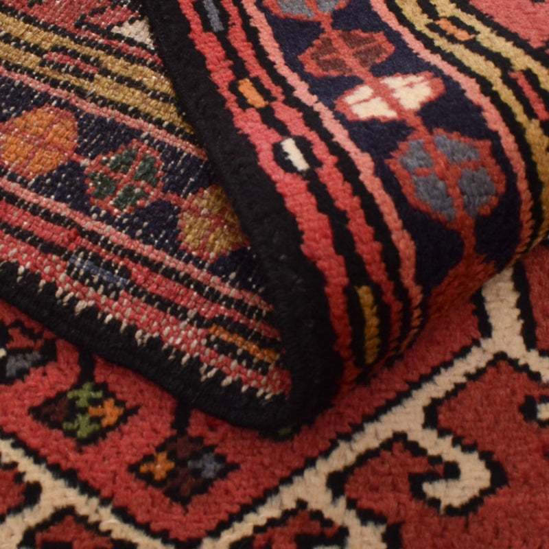 Qaraja Teppich 68x281cm - Perserteppich - hellrot