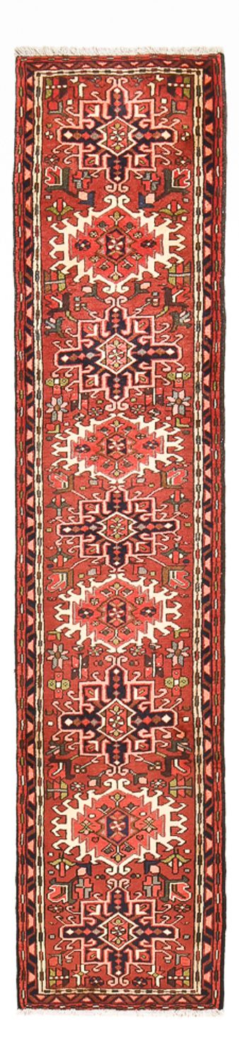 Qaraja Teppich 68x300cm - Perserteppich - rot