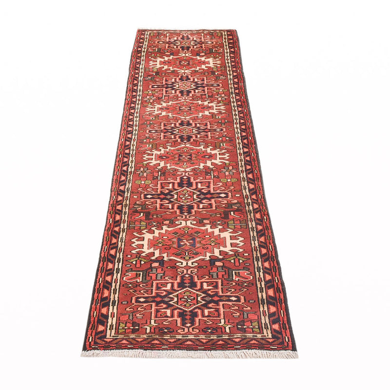 Qaraja Teppich 68x300cm - Perserteppich - rot