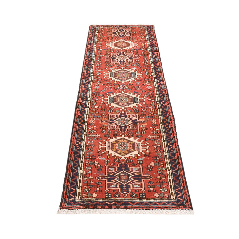 Qaraja Teppich 72x280cm - Perserteppich - rot