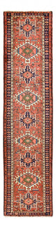 Qaraja Teppich 72x292cm - Perserteppich - hellrot