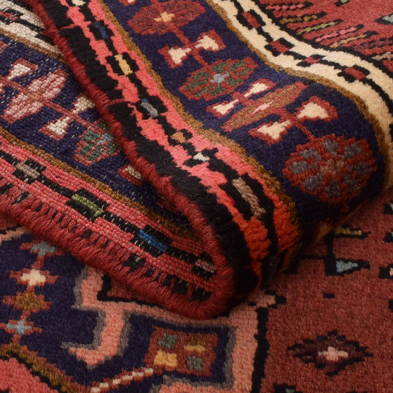 Qaraja Teppich 72x292cm - Perserteppich - hellrot