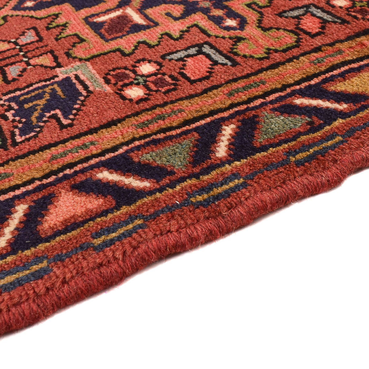 Qaraja Teppich 69x302cm - Perserteppich - hellrot