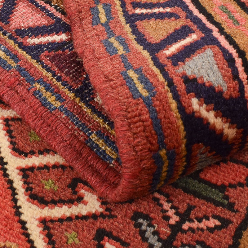 Qaraja Teppich 69x302cm - Perserteppich - hellrot