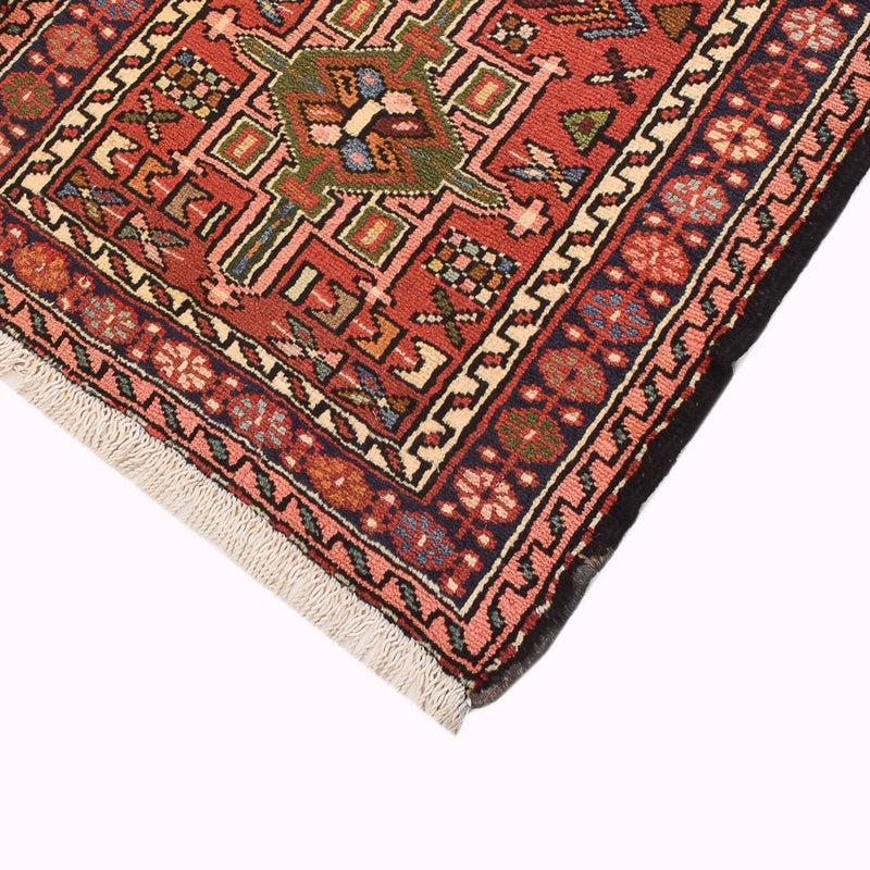 Qaraja Teppich 70x295cm - Perserteppich - hellrot