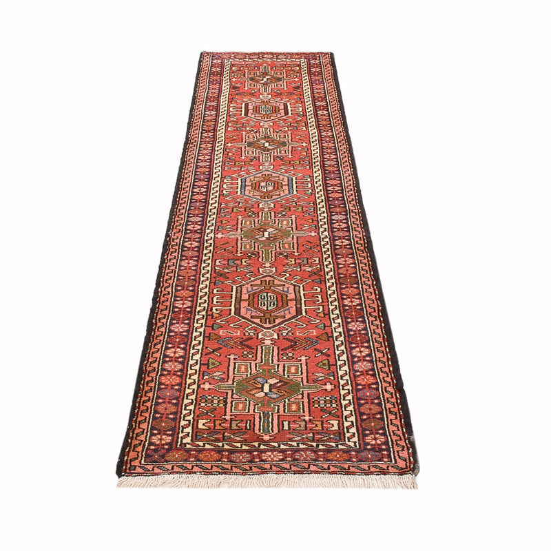 Qaraja Teppich 70x295cm - Perserteppich - hellrot