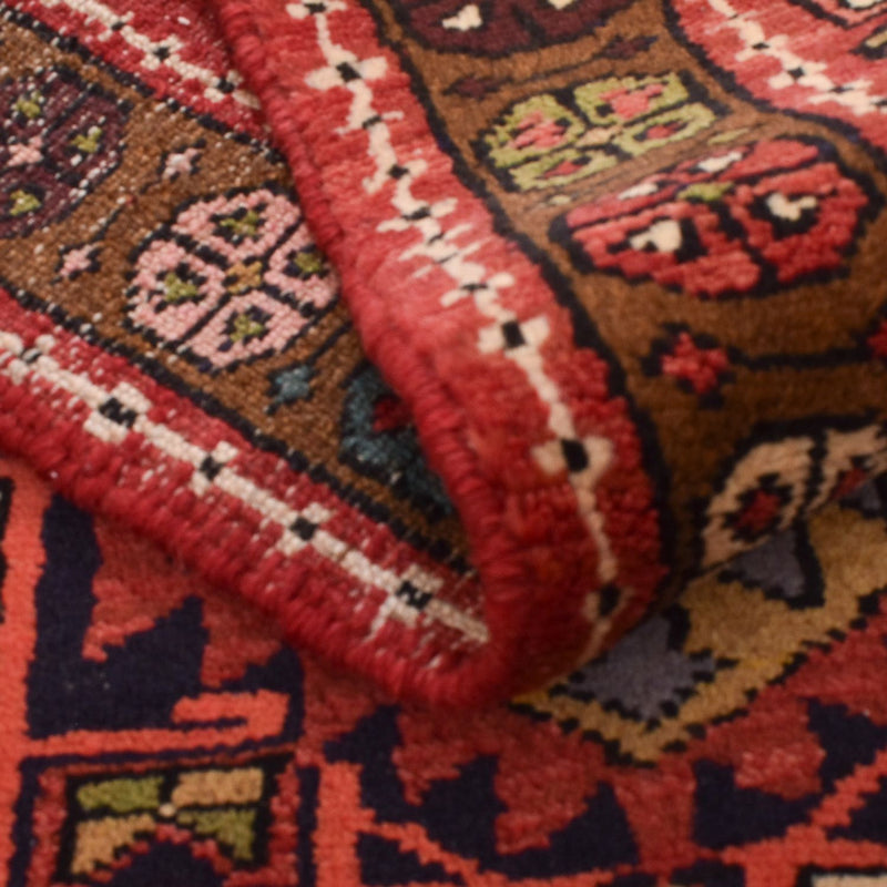 Qaraja Teppich 69x302cm - Perserteppich - rost