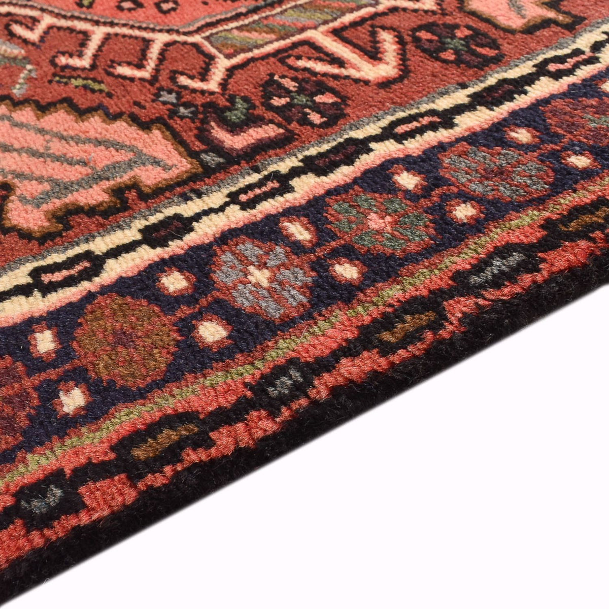 Qaraja Teppich 78x281cm - Perserteppich - hellrot