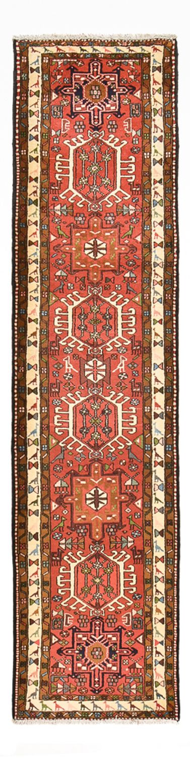 Qaraja Teppich 77x310cm - Perserteppich - rot