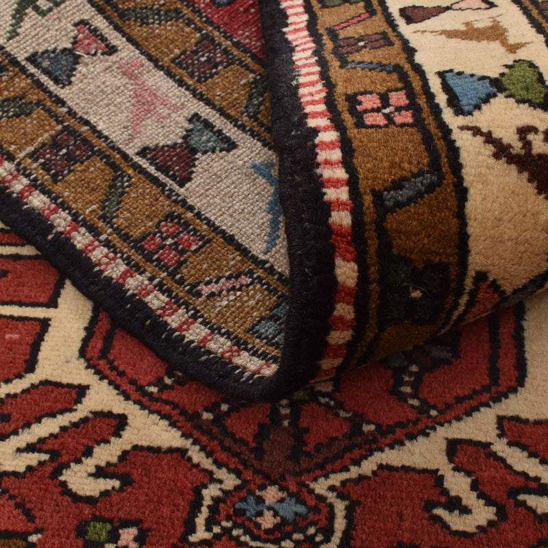 Qaraja Teppich 77x310cm - Perserteppich - rot
