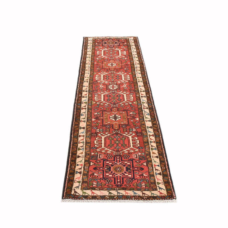 Qaraja Teppich 77x310cm - Perserteppich - rot