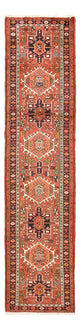 Qaraja Teppich 70x277cm - Perserteppich - hellrot