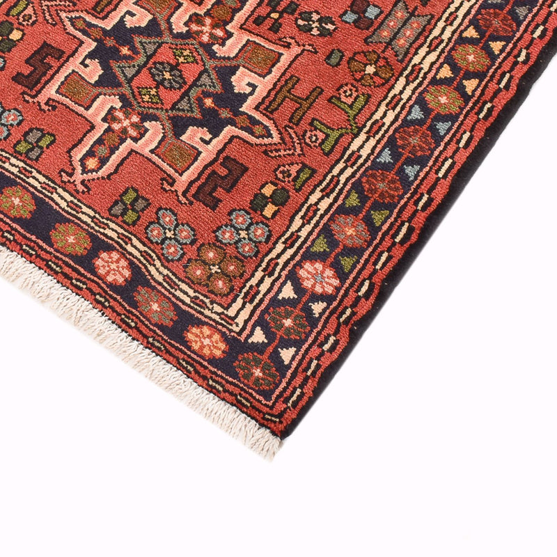 Qaraja Teppich 73x288cm - Perserteppich - hellrot