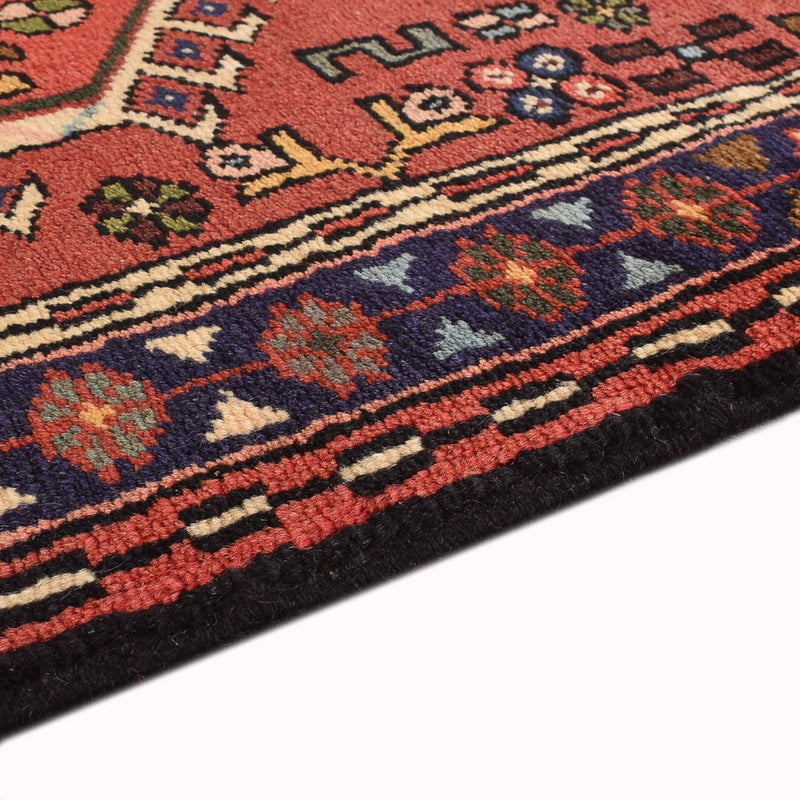 Qaraja Teppich 73x288cm - Perserteppich - hellrot