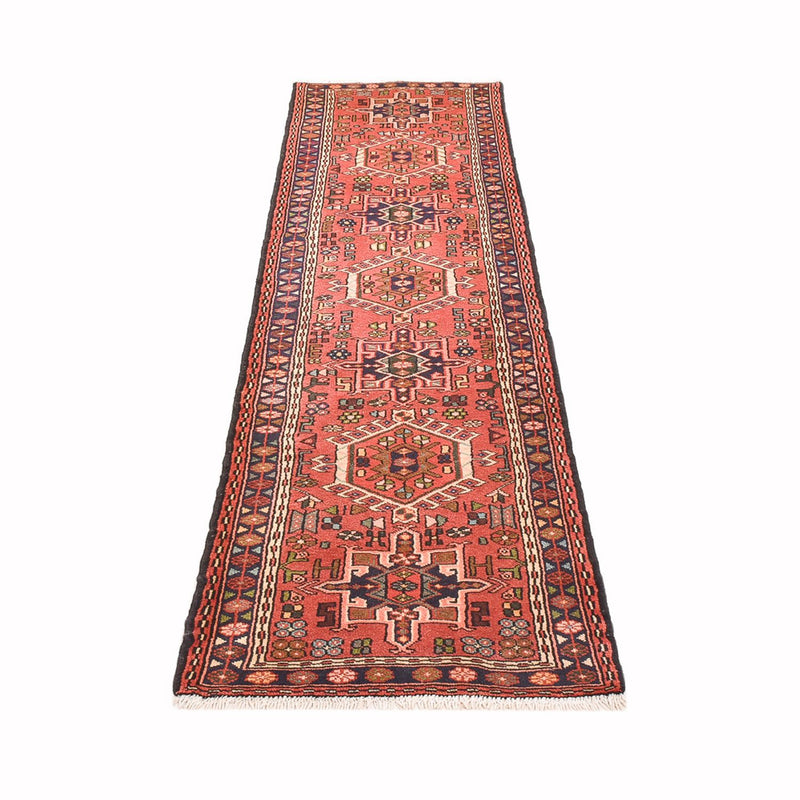 Qaraja Teppich 73x288cm - Perserteppich - hellrot