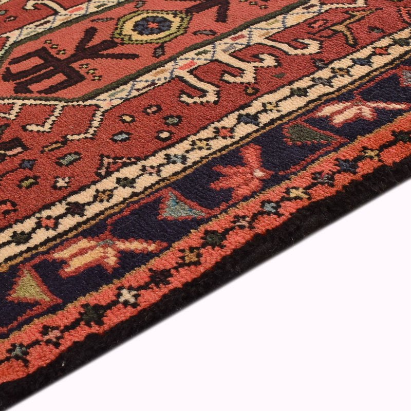 Qaraja Teppich 67x290cm - Perserteppich - hellrot
