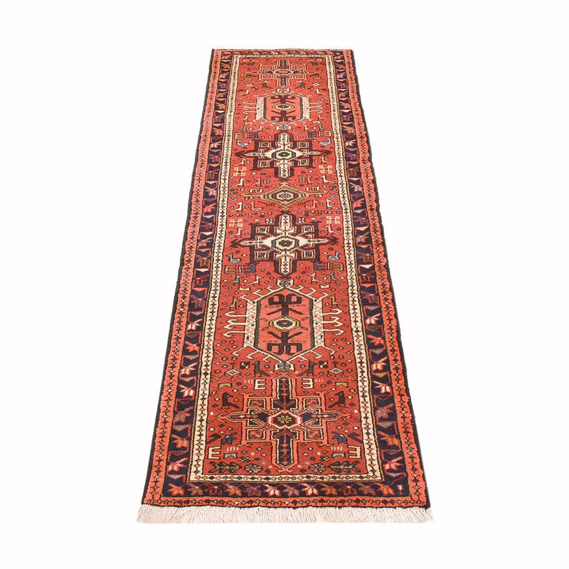 Qaraja Teppich 67x290cm - Perserteppich - hellrot