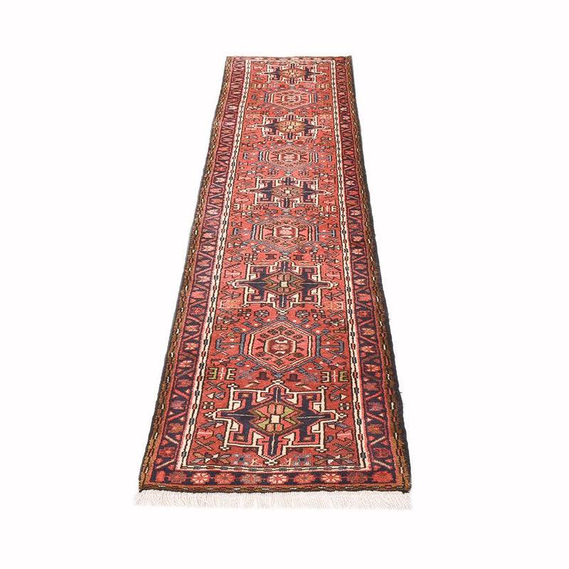 Qaraja Teppich 68x288cm - Perserteppich - hellrot