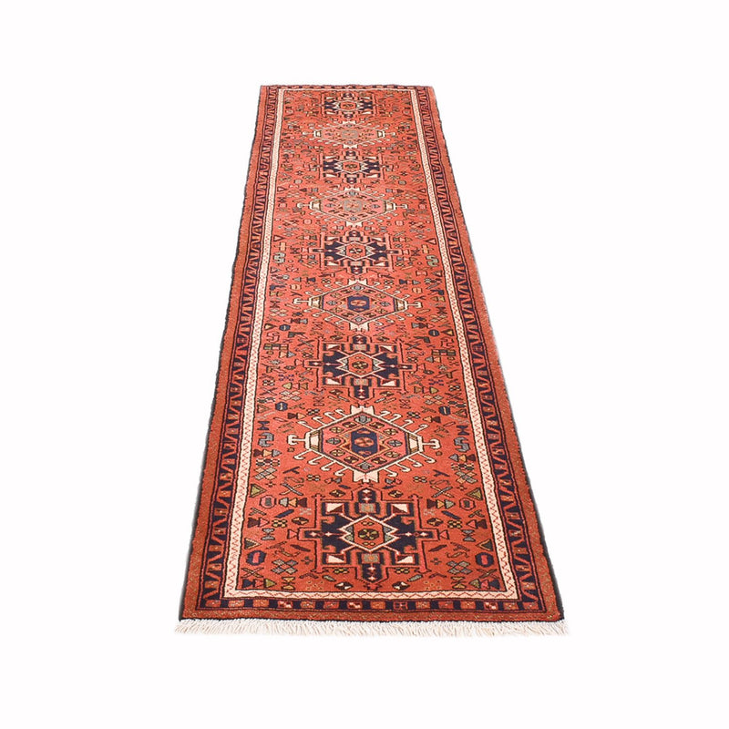 Qaraja Teppich 75x302cm - Perserteppich - hellrot