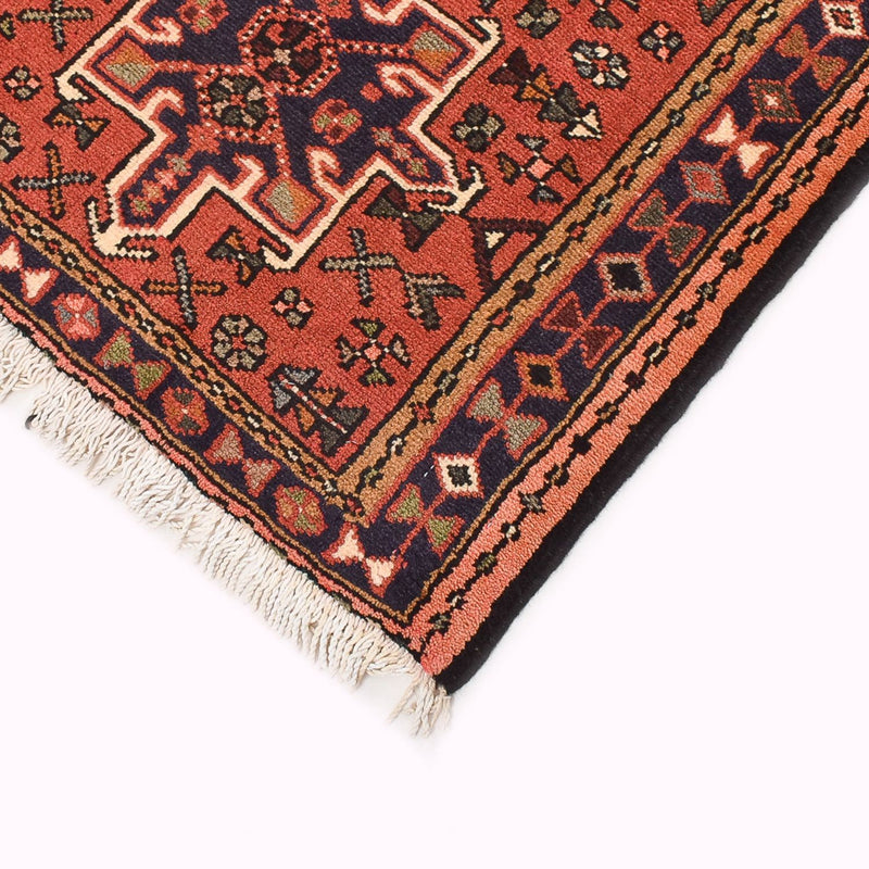 Qaraja Teppich 75x287cm - Perserteppich - hellrot