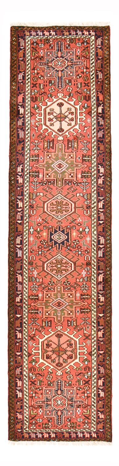 Qaraja Teppich 73x290cm - Perserteppich - hellrot