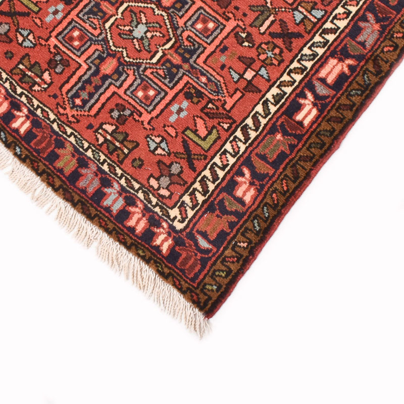Qaraja Teppich 73x290cm - Perserteppich - hellrot