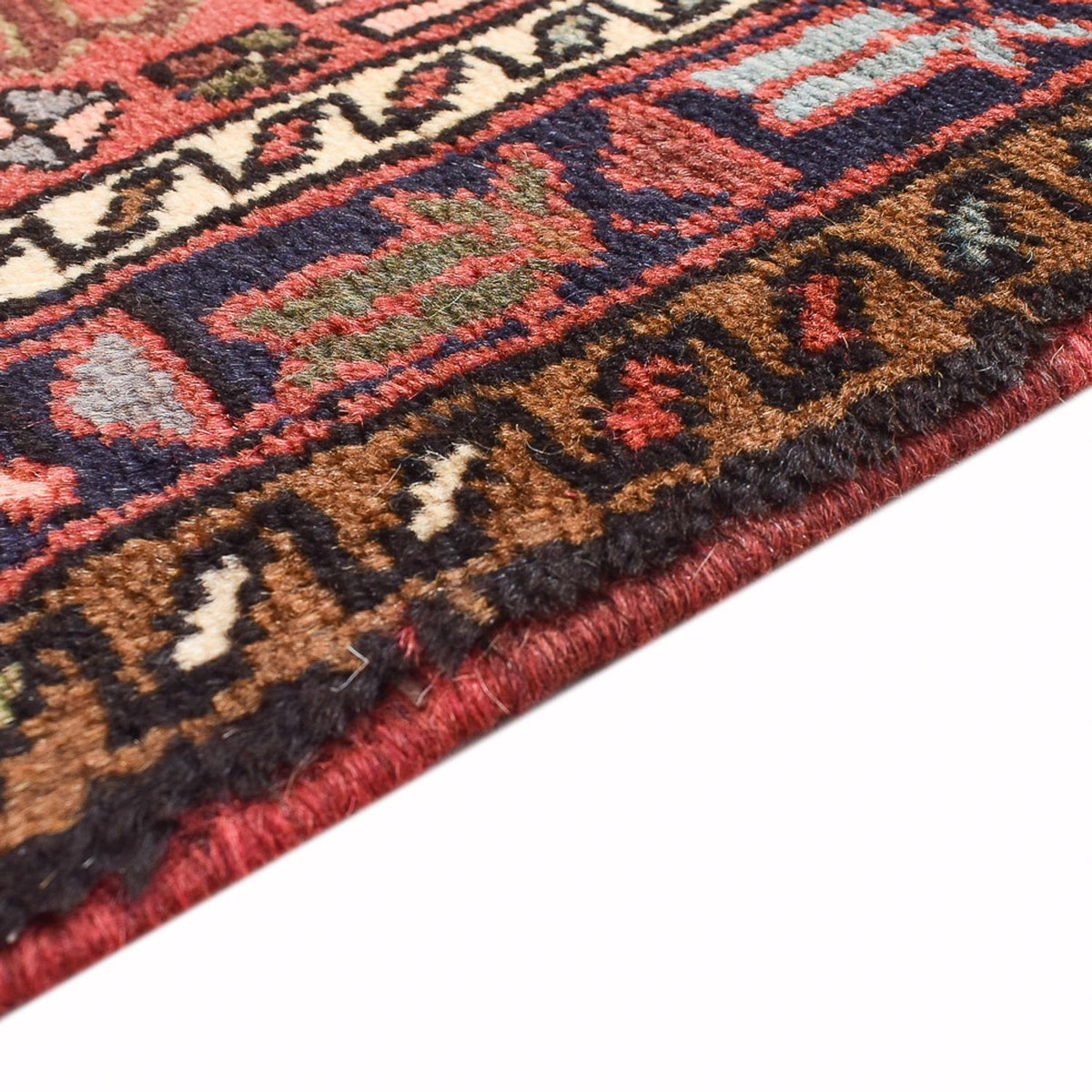Qaraja Teppich 73x290cm - Perserteppich - hellrot