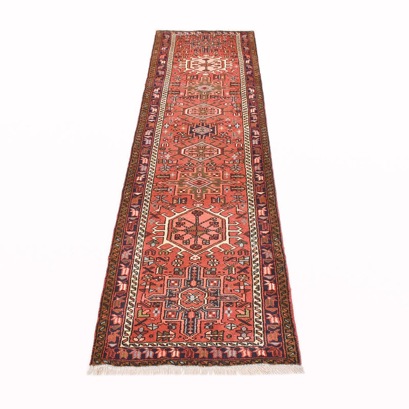 Qaraja Teppich 73x290cm - Perserteppich - hellrot