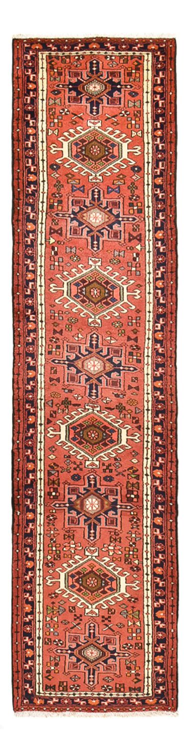 Qaraja Teppich 70x297cm - Perserteppich - hellrot