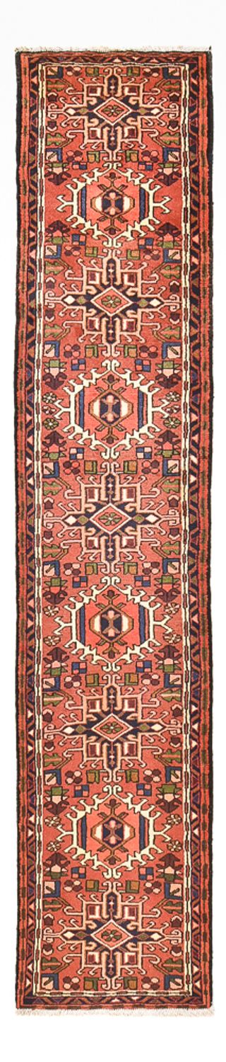Qaraja Teppich 68x305cm - Perserteppich - hellrot