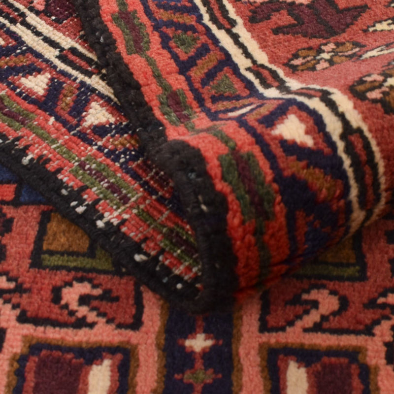Qaraja Teppich 68x305cm - Perserteppich - hellrot