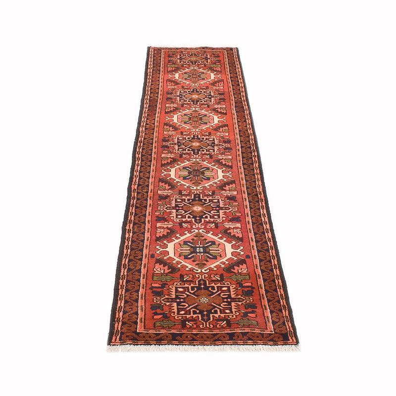 Qaraja Teppich 68x286cm - Perserteppich - hellrot
