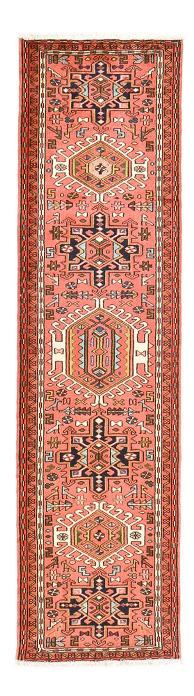 Qaraja Teppich 75x287cm - Perserteppich - hellrot