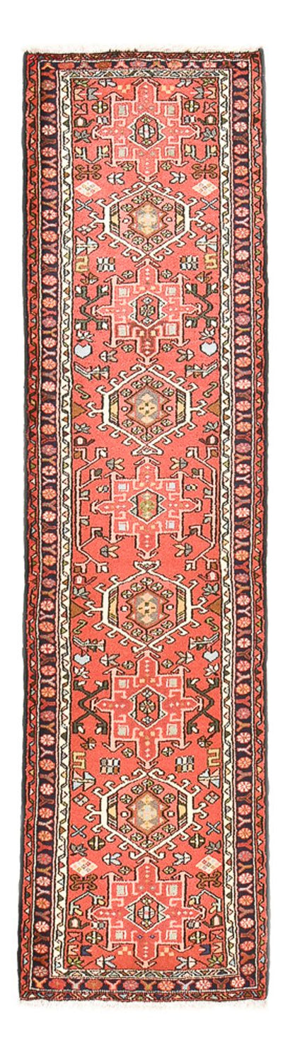 Qaraja Teppich 77x290cm - Perserteppich - hellrot