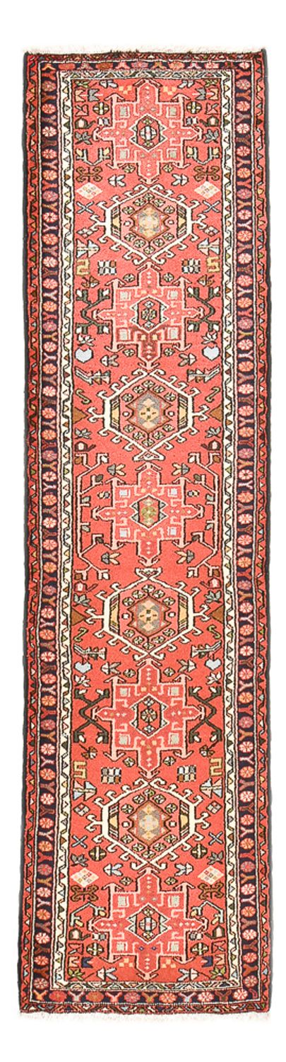 Qaraja Teppich 77x290cm - Perserteppich - hellrot