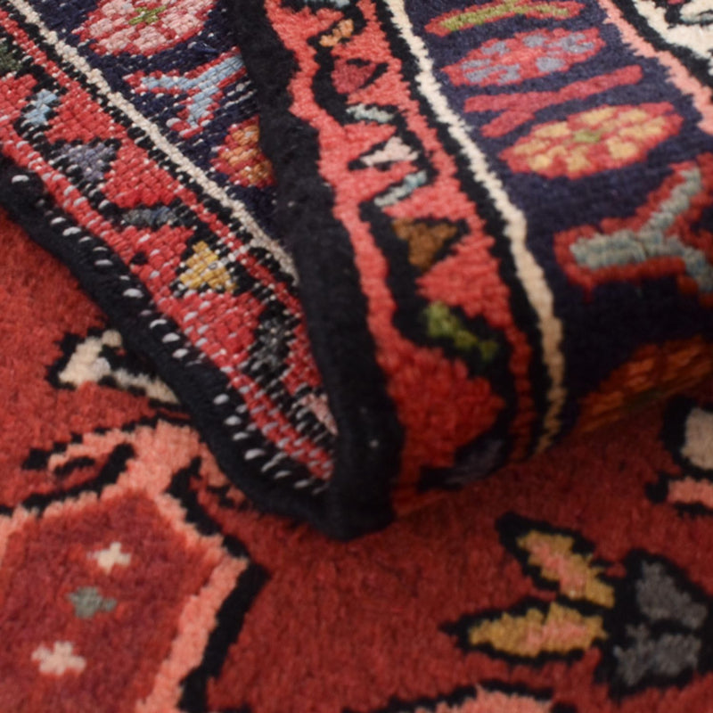 Qaraja Teppich 77x290cm - Perserteppich - hellrot