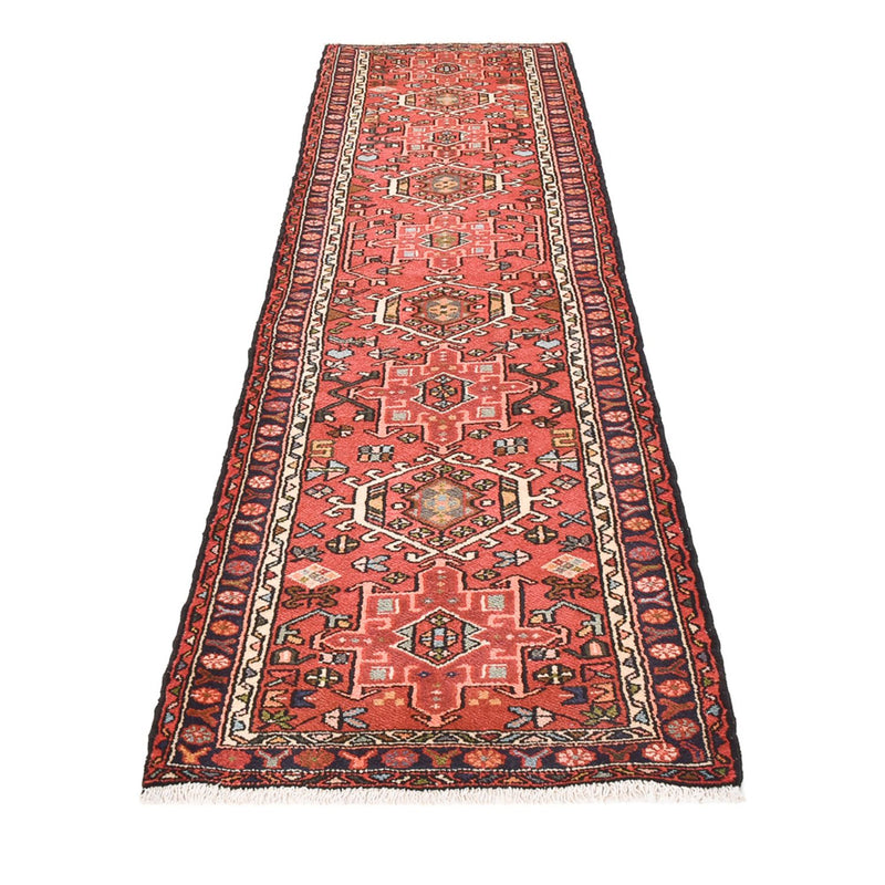 Qaraja Teppich 77x290cm - Perserteppich - hellrot