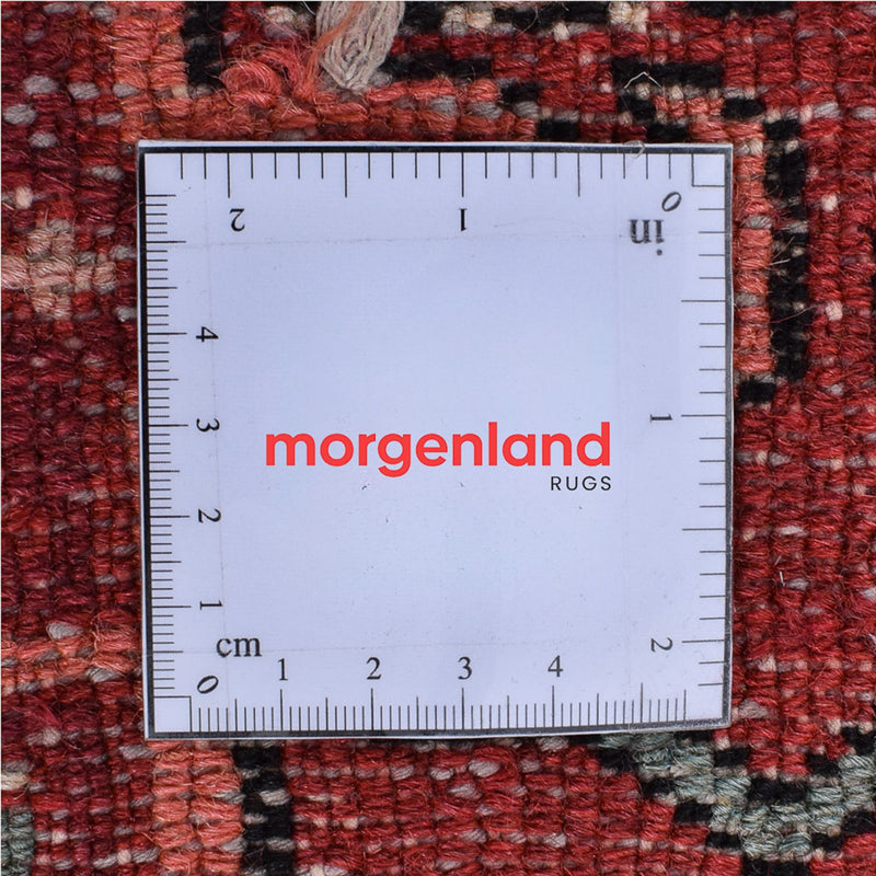 Qaraja Teppich 77x290cm - Perserteppich - hellrot