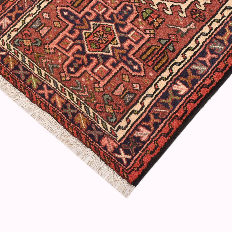 Qaraja Teppich 67x278cm - Perserteppich - hellrot