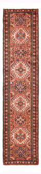Qaraja Teppich 72x294cm - Perserteppich - hellrot
