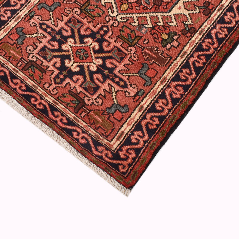 Qaraja Teppich 70x290cm - Perserteppich - hellrot