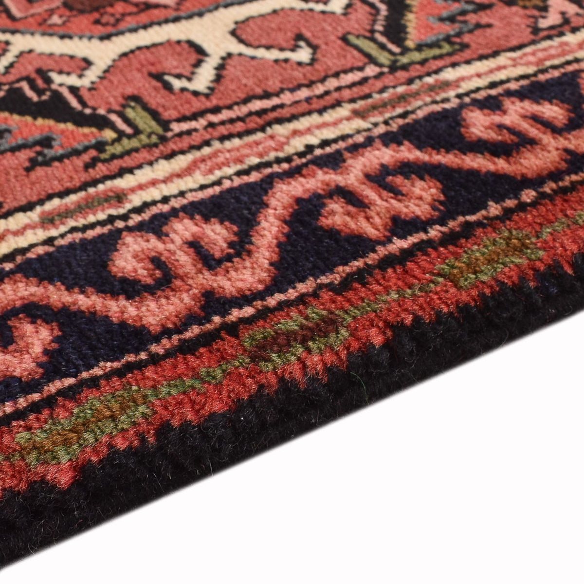 Qaraja Teppich 70x290cm - Perserteppich - hellrot