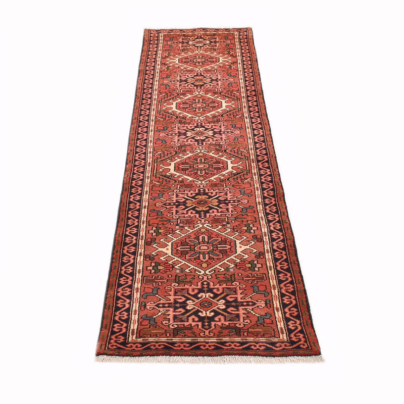 Qaraja Teppich 70x290cm - Perserteppich - hellrot