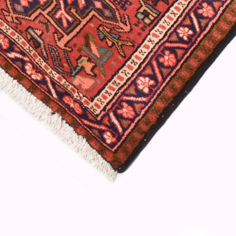 Qaraja Teppich 72x288cm - Perserteppich - hellrot