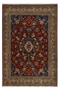 Golpayegan Teppich 198x285cm - Perserteppich - dunkelrot – product image