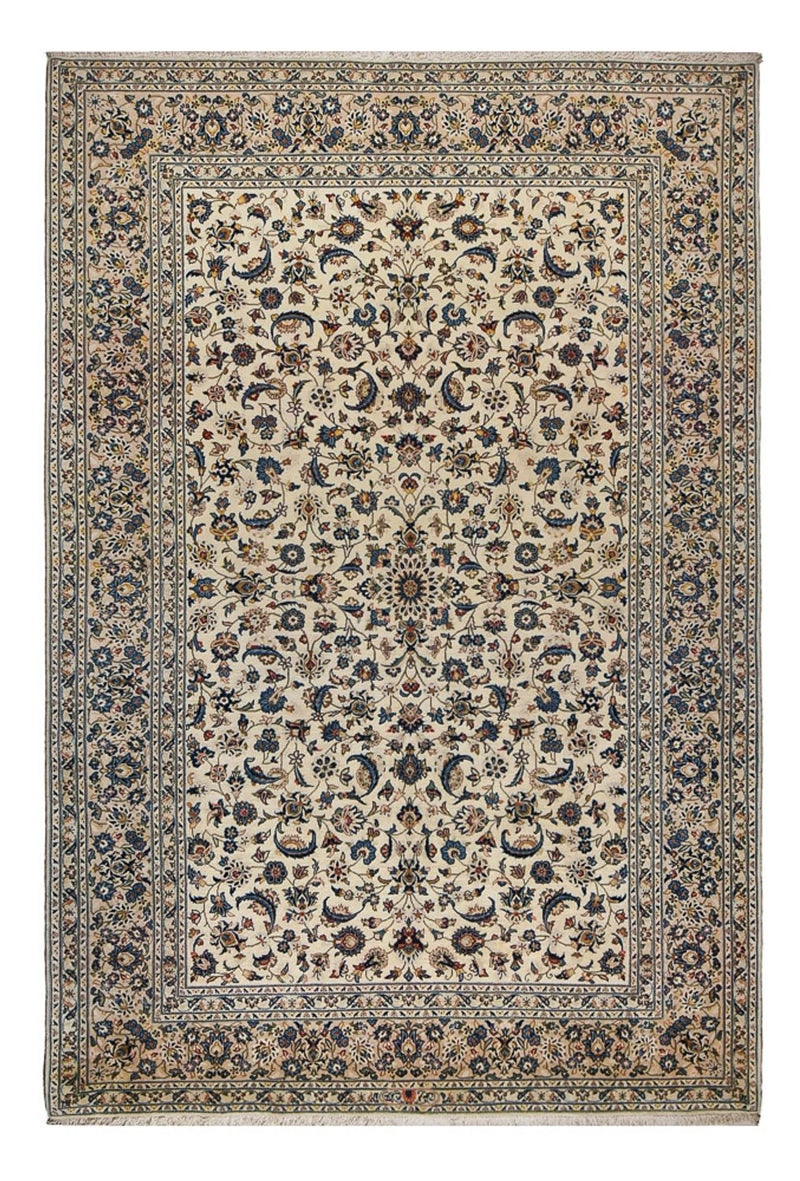 Keshan Teppich 217x322cm - Perserteppich - sand